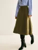 Piping Pockets Skirt sold by COMMENSE