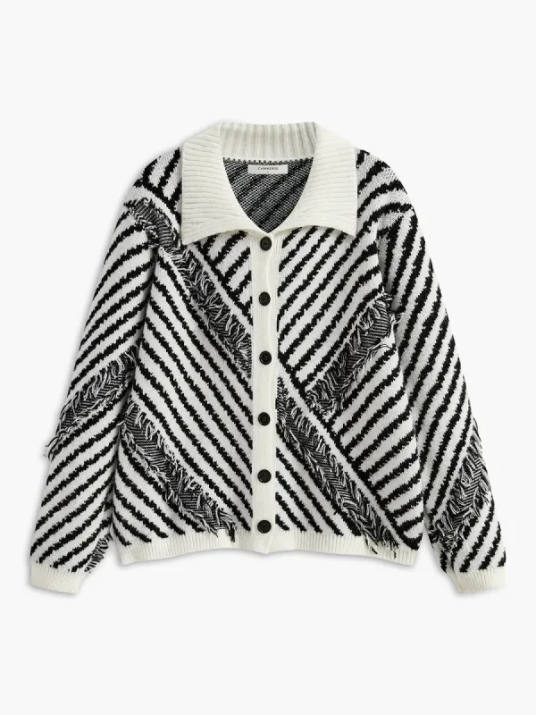 Boheme Botton Lapel Cardigan sold by COMMENSE