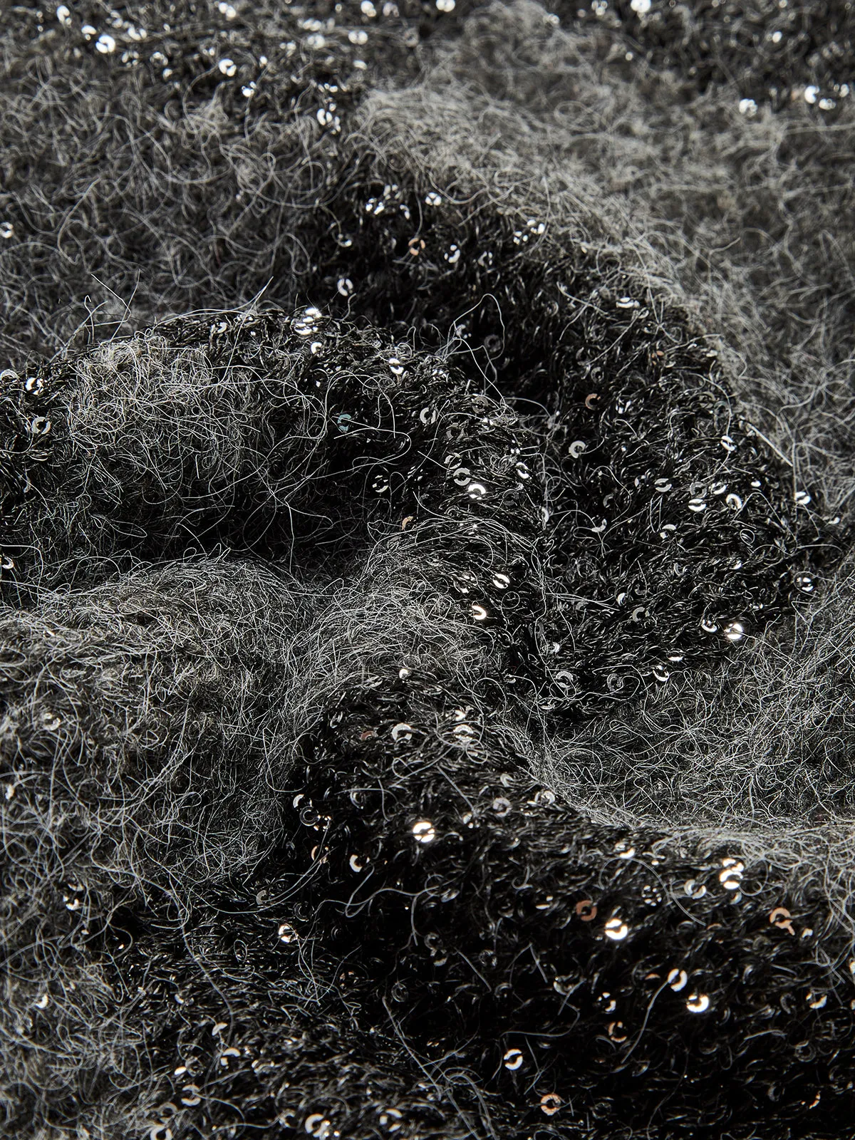 Geometry Print Sequins Knit Outerwear sold by COMMENSE product image thumbnail 4