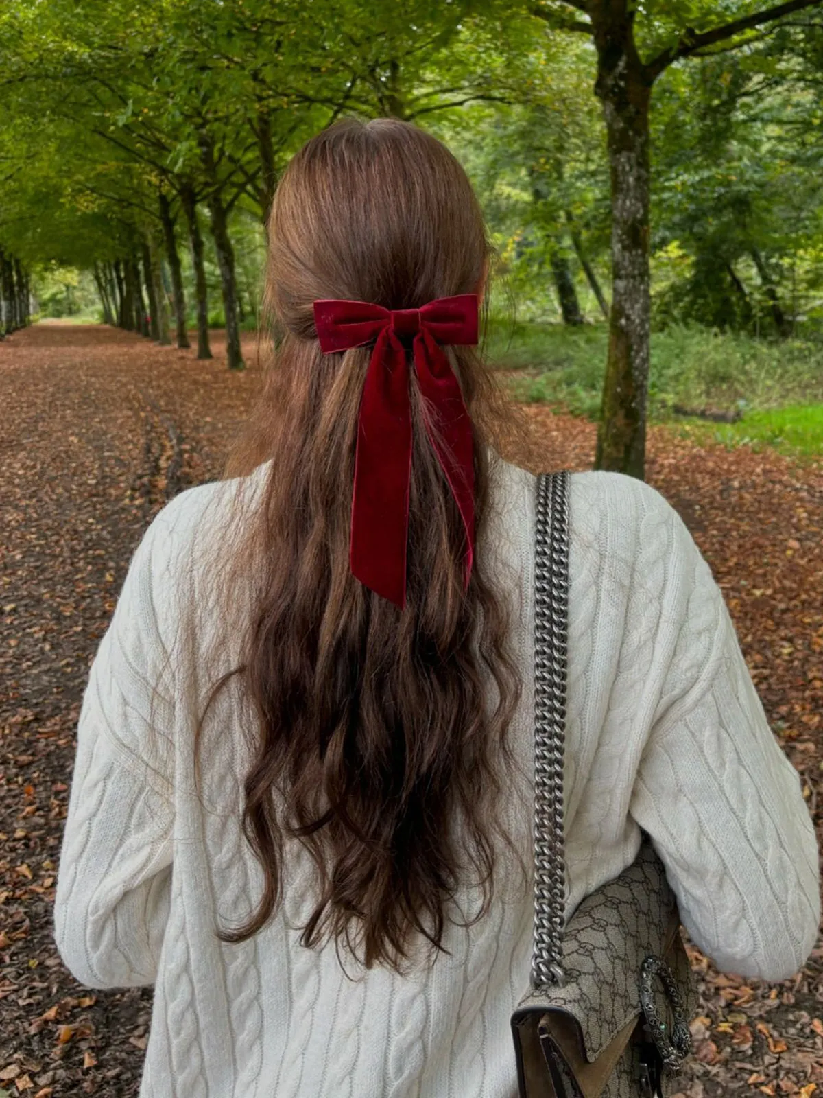 Velvet Bow Ribbon Hairpin sold by COMMENSE product image thumbnail 2
