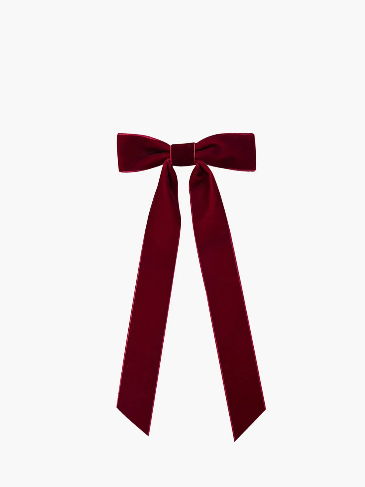 Velvet Bow Ribbon Hairpin sold by COMMENSE product image thumbnail 3