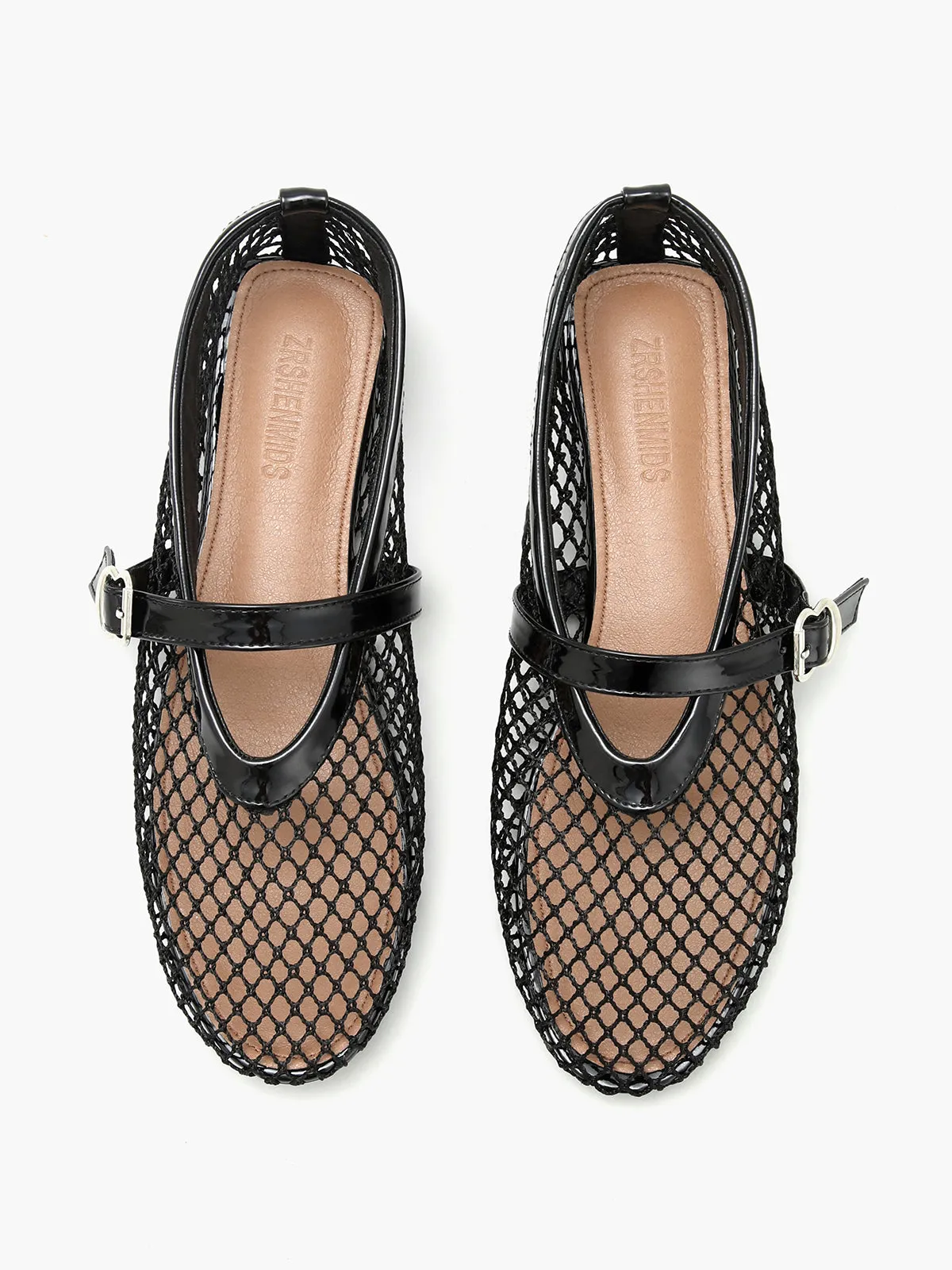 Fishnet Ballet Flats sold by COMMENSE