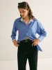 Pinstripe Thin Polo Shirt sold by COMMENSE