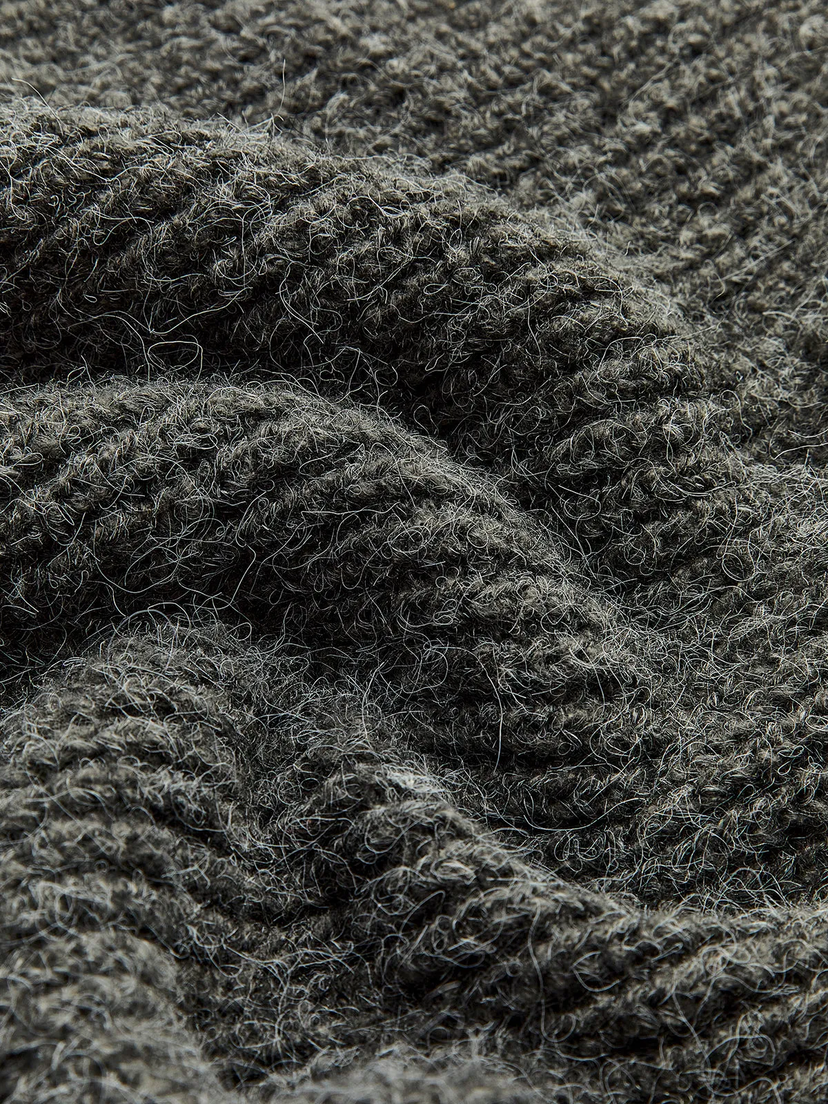 Ribbed Cozy Panel Cardigan sold by COMMENSE product image thumbnail 4