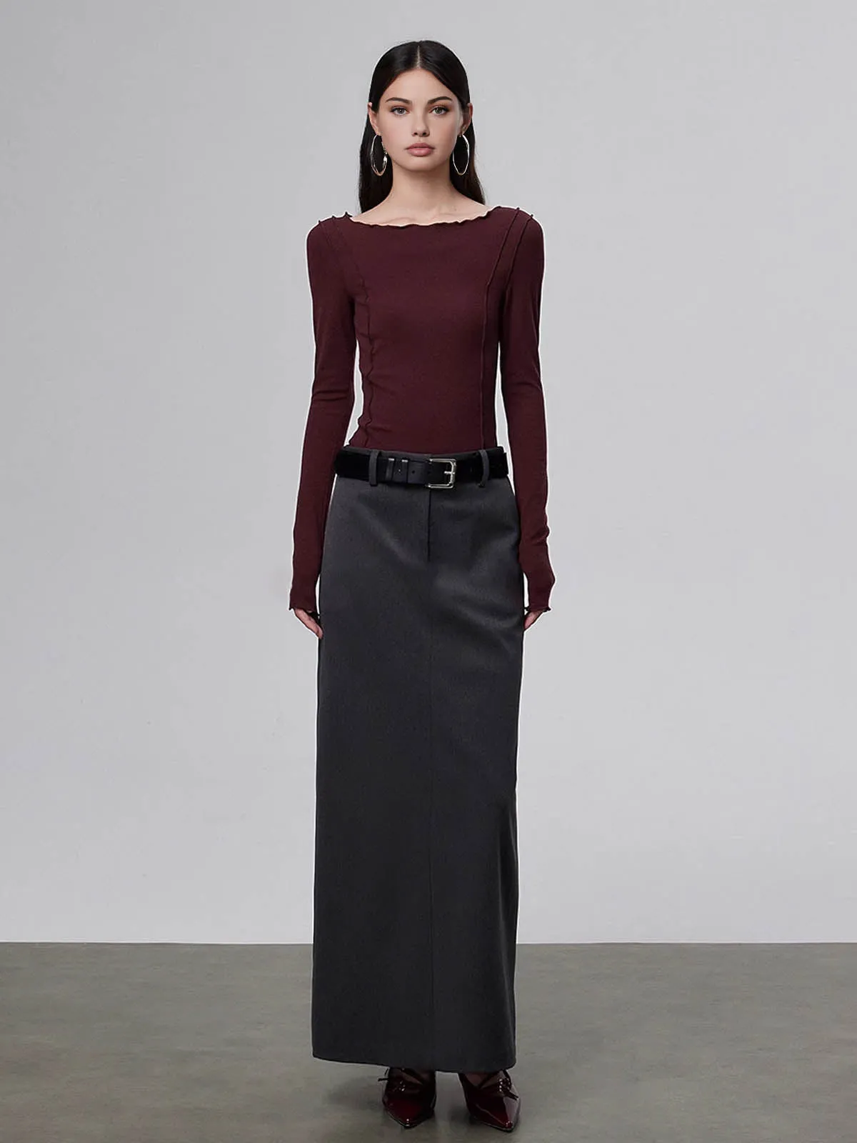 Lettuce Trim Slim Blouse sold by COMMENSE product image thumbnail 5