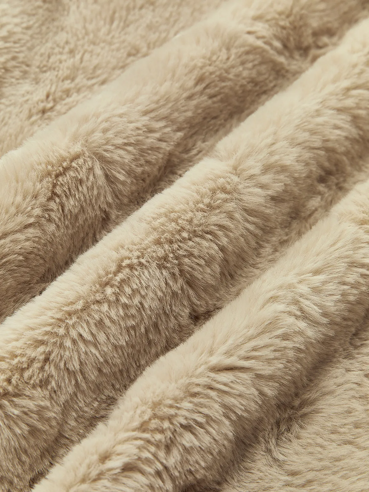 Fuzzy Denim Breasted Jacket sold by COMMENSE product image thumbnail 2