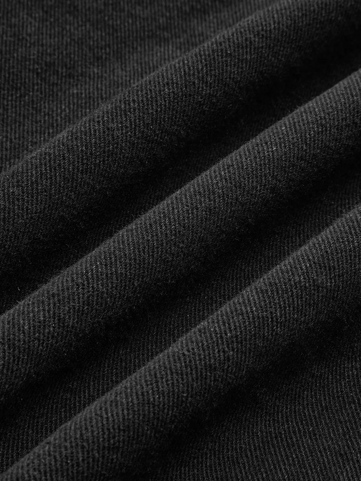 Fuzzy Denim Breasted Jacket sold by COMMENSE product image thumbnail 4