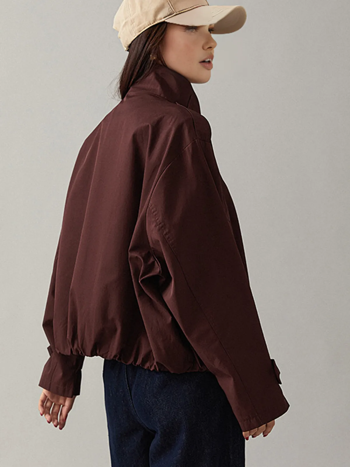 Vintage Loose Trench Coat sold by COMMENSE product image thumbnail 4