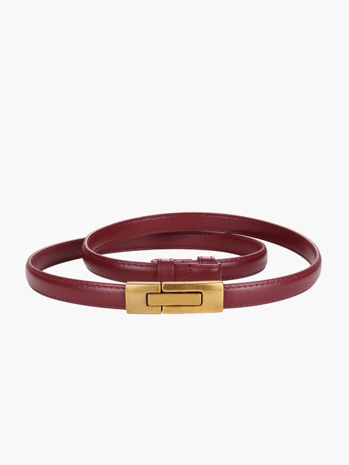 Vintage Magnet Closure Slim Belt sold by COMMENSE product image thumbnail 3