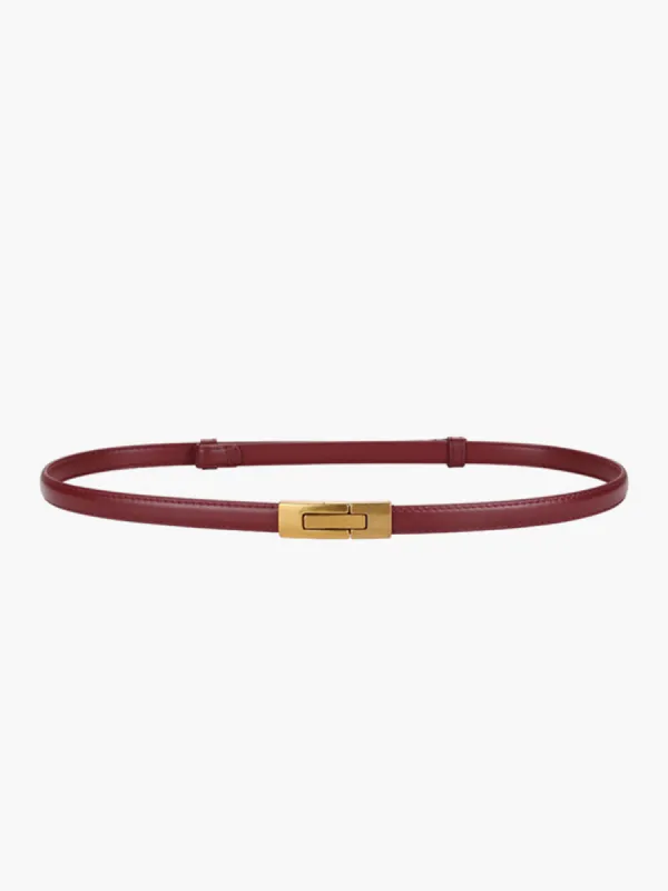 Vintage Magnet Closure Slim Belt sold by COMMENSE
