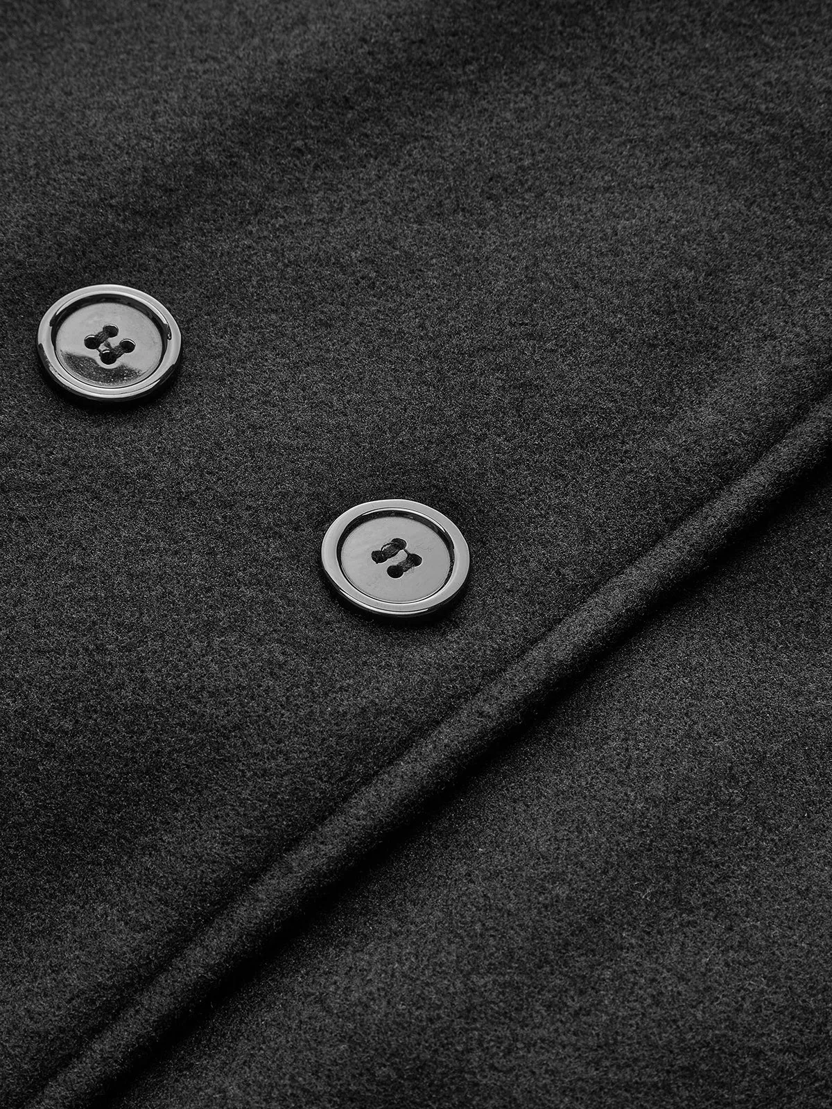 Versatile Plain Belted Long Coat sold by COMMENSE product image thumbnail 3