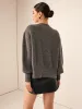 Wave Trim Bow Breasted Cardigan sold by COMMENSE