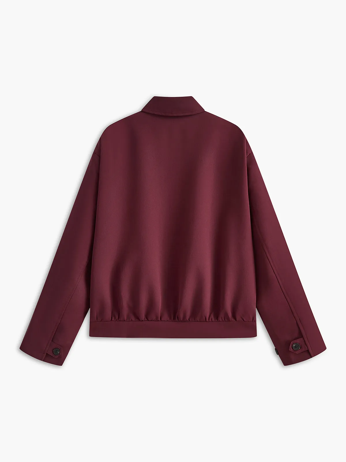 Vintage Lapel Zipper Jacket sold by COMMENSE product image thumbnail 4