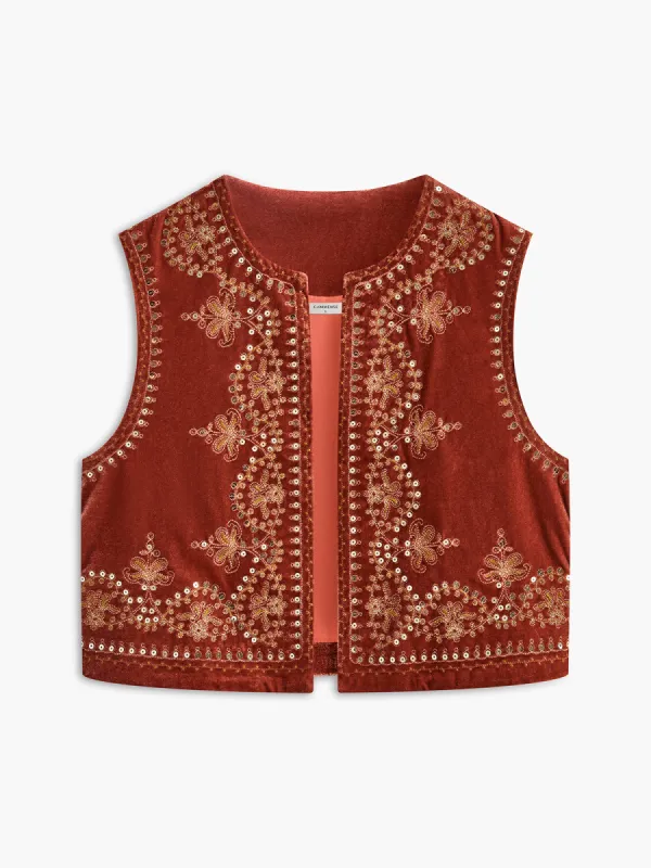 Boheme Fuzzy Vest sold by COMMENSE