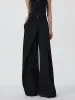 Plain Zipper Design Pants sold by COMMENSE