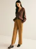 Piping Straight Pants Without Belt sold by COMMENSE