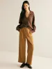 Piping Straight Pants Without Belt sold by COMMENSE