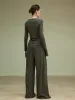 Pleated Draped Jersey Pants sold by COMMENSE