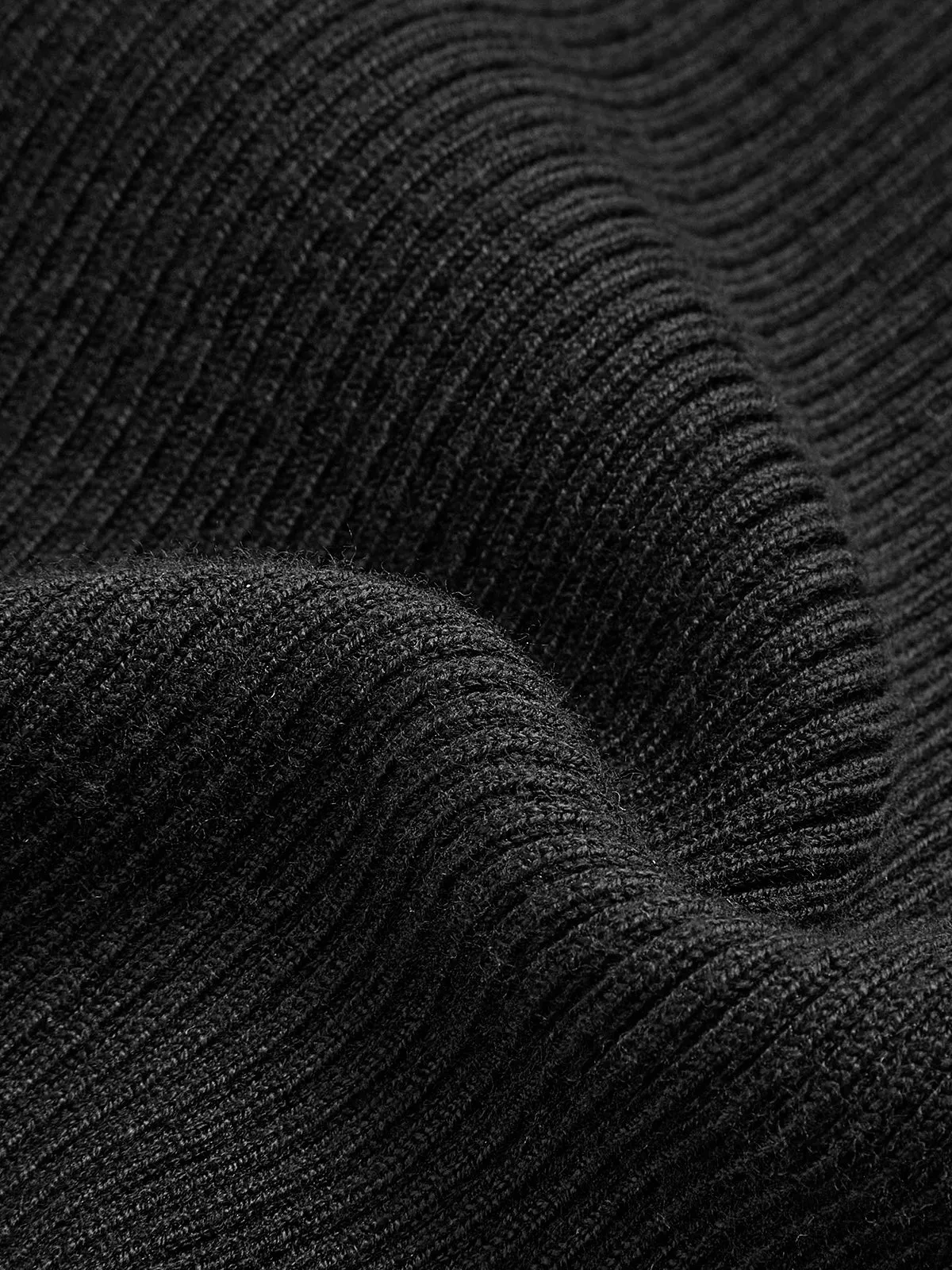 Ribbed Criss Cross Skinny Sweater sold by COMMENSE product image thumbnail 3