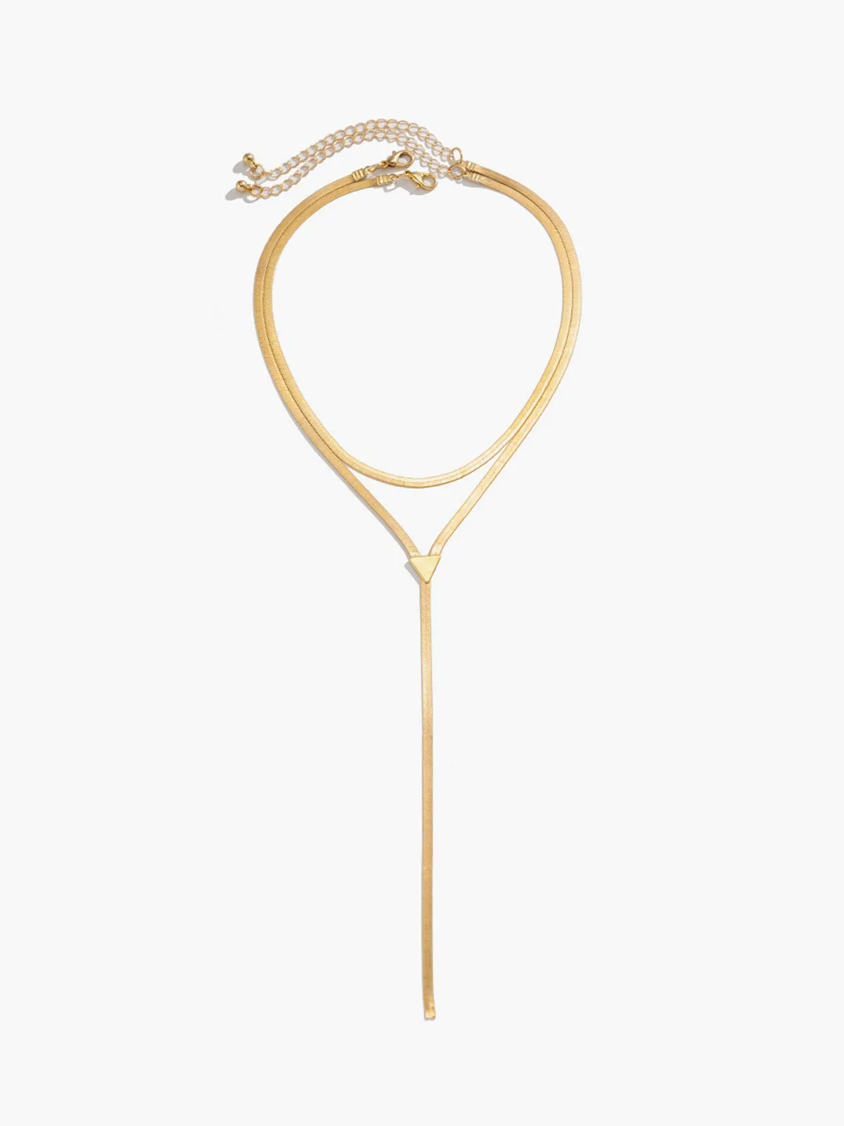 Double-Layer Snake Tassel Necklace sold by COMMENSE product image thumbnail 2