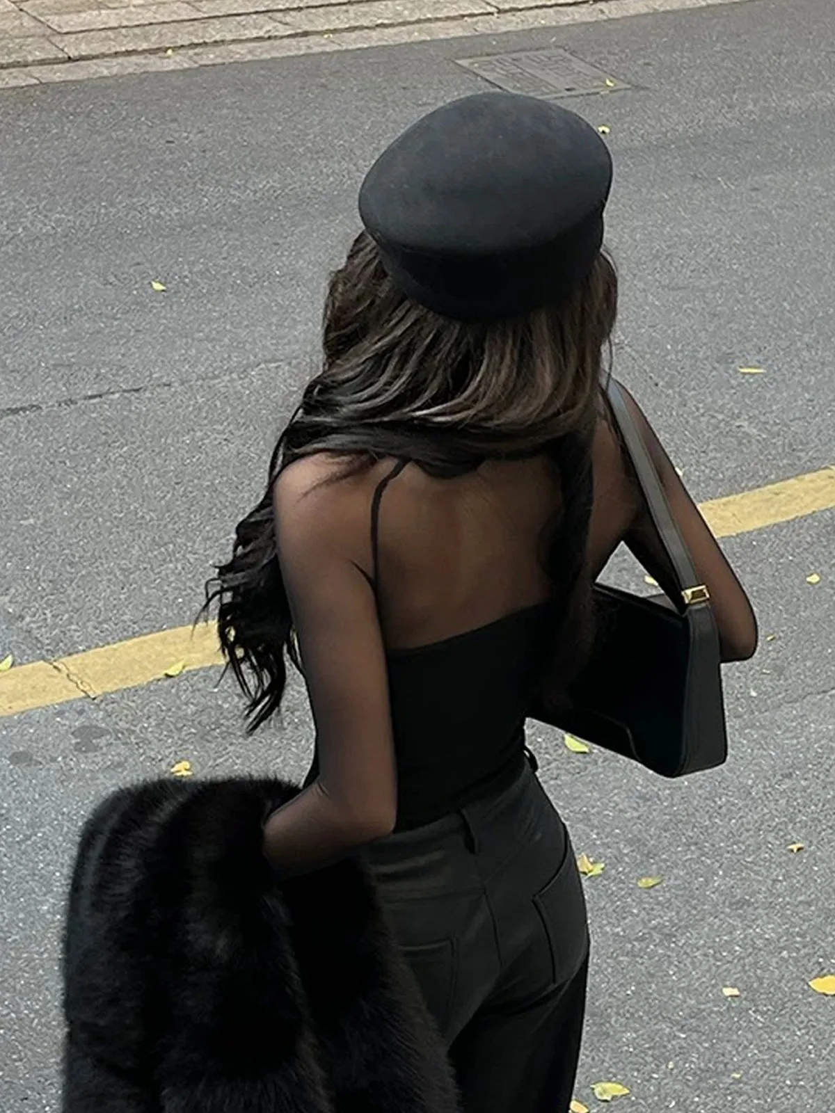 Square Neck Panel Crop Blouse sold by COMMENSE product image thumbnail 2