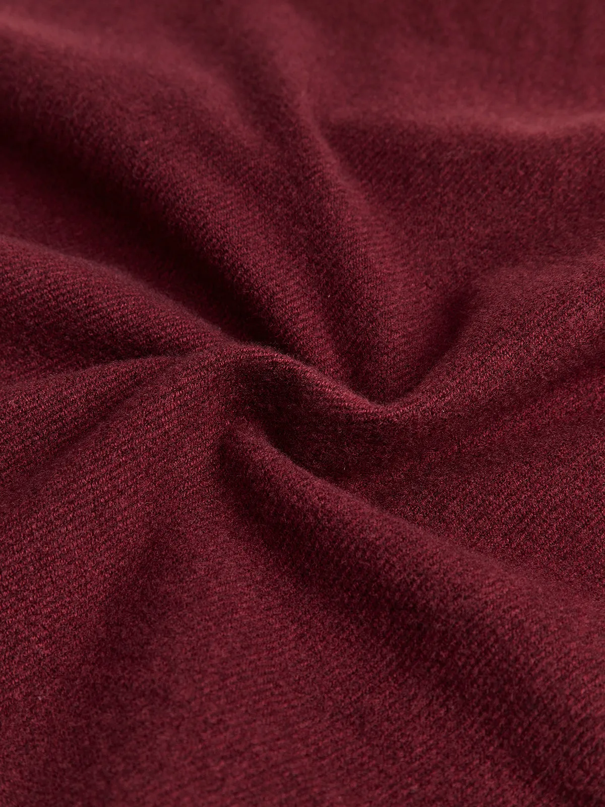 Wool-Blend Vintage Tassel Scarf sold by COMMENSE product image thumbnail 3