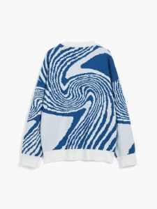 Sea Swirls Sweater sold by COMMENSE