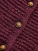 Breasted Cozy Short Cardigan sold by COMMENSE