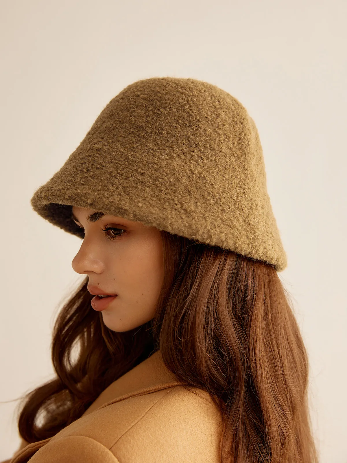 Wool-Blend Bucket Hat sold by COMMENSE product image thumbnail 4