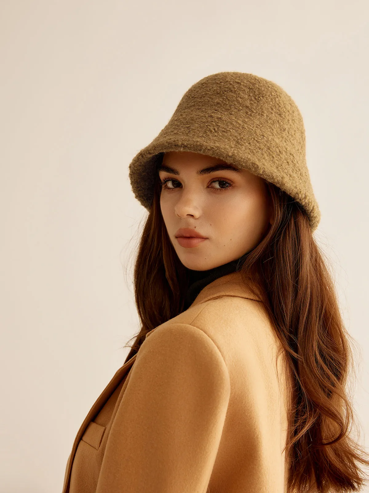 Wool-Blend Bucket Hat sold by COMMENSE product image thumbnail 2