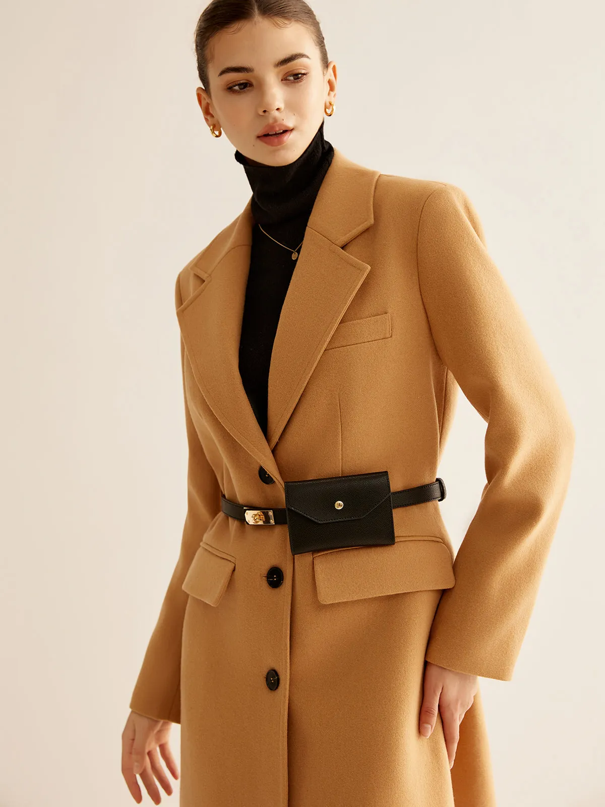 Leather Slim Belt Bag Set sold by COMMENSE