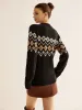 Geometric Printed Fit Cardigan sold by COMMENSE