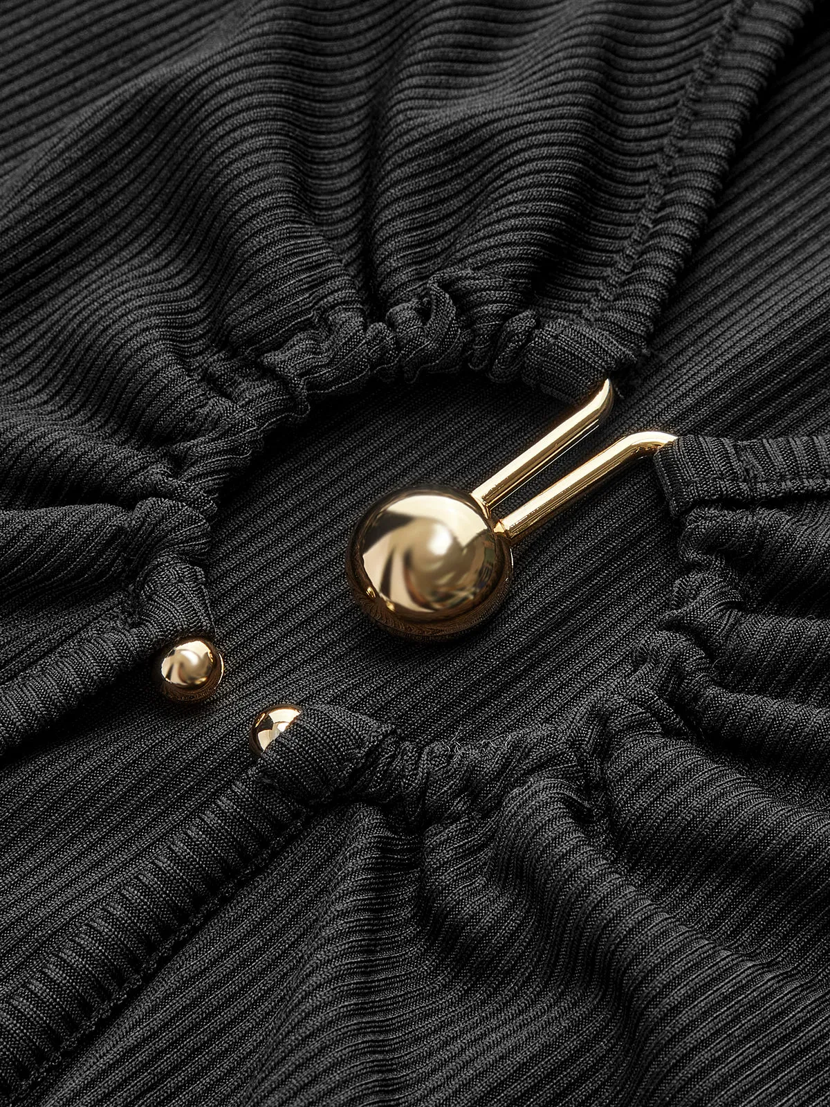 Cutout Hoop-Ring Sexy Bodysuit sold by COMMENSE product image thumbnail 3