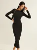 Backless Sequin Slim Dress sold by COMMENSE