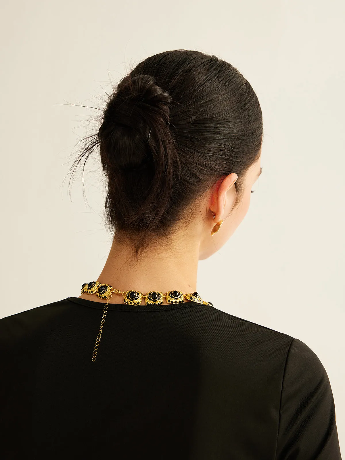 Vintage Enamel Necklace sold by COMMENSE product image thumbnail 4