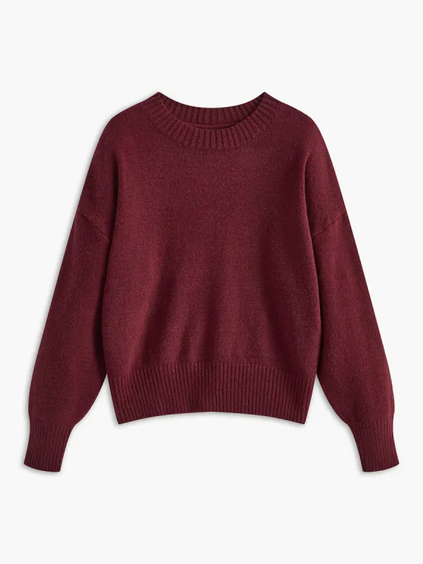 Plain Jersey Sweater sold by COMMENSE