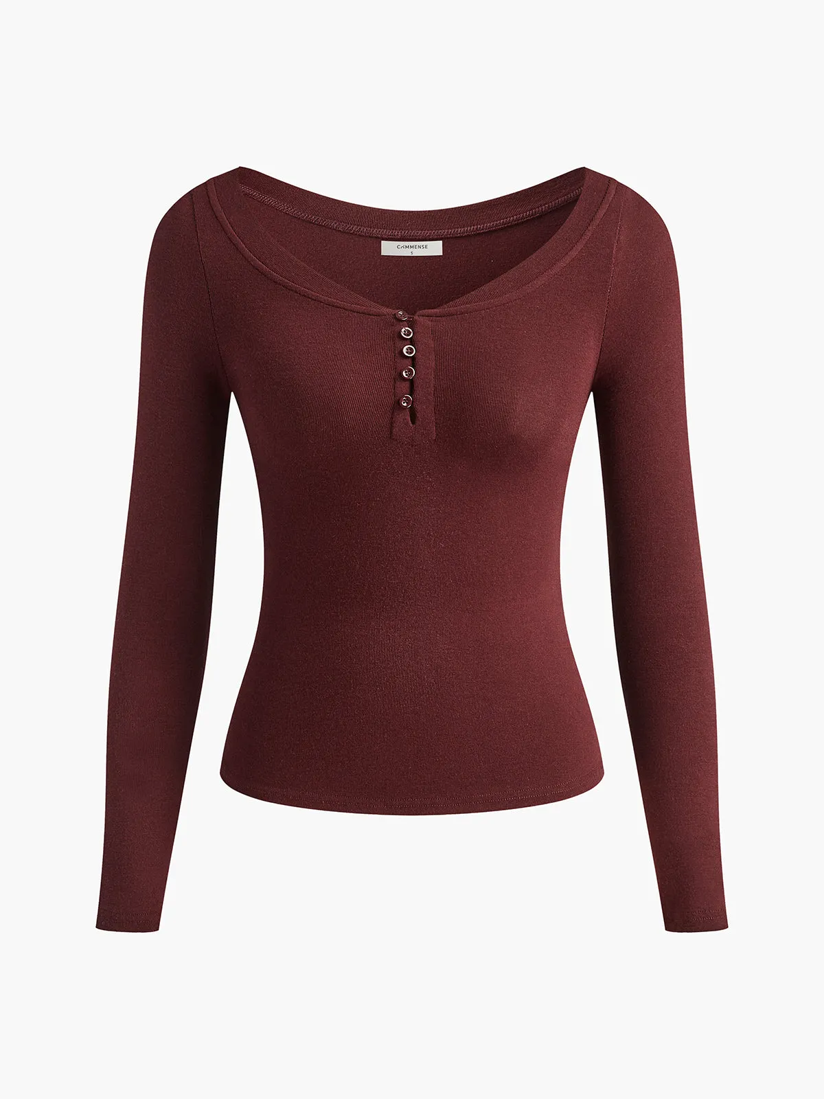 2 in 1 Long Sleeve Jersey Top sold by COMMENSE product image thumbnail 2