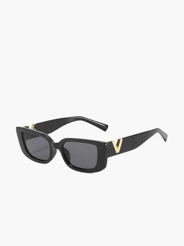 V-Detail Square Sunglasses sold by COMMENSE