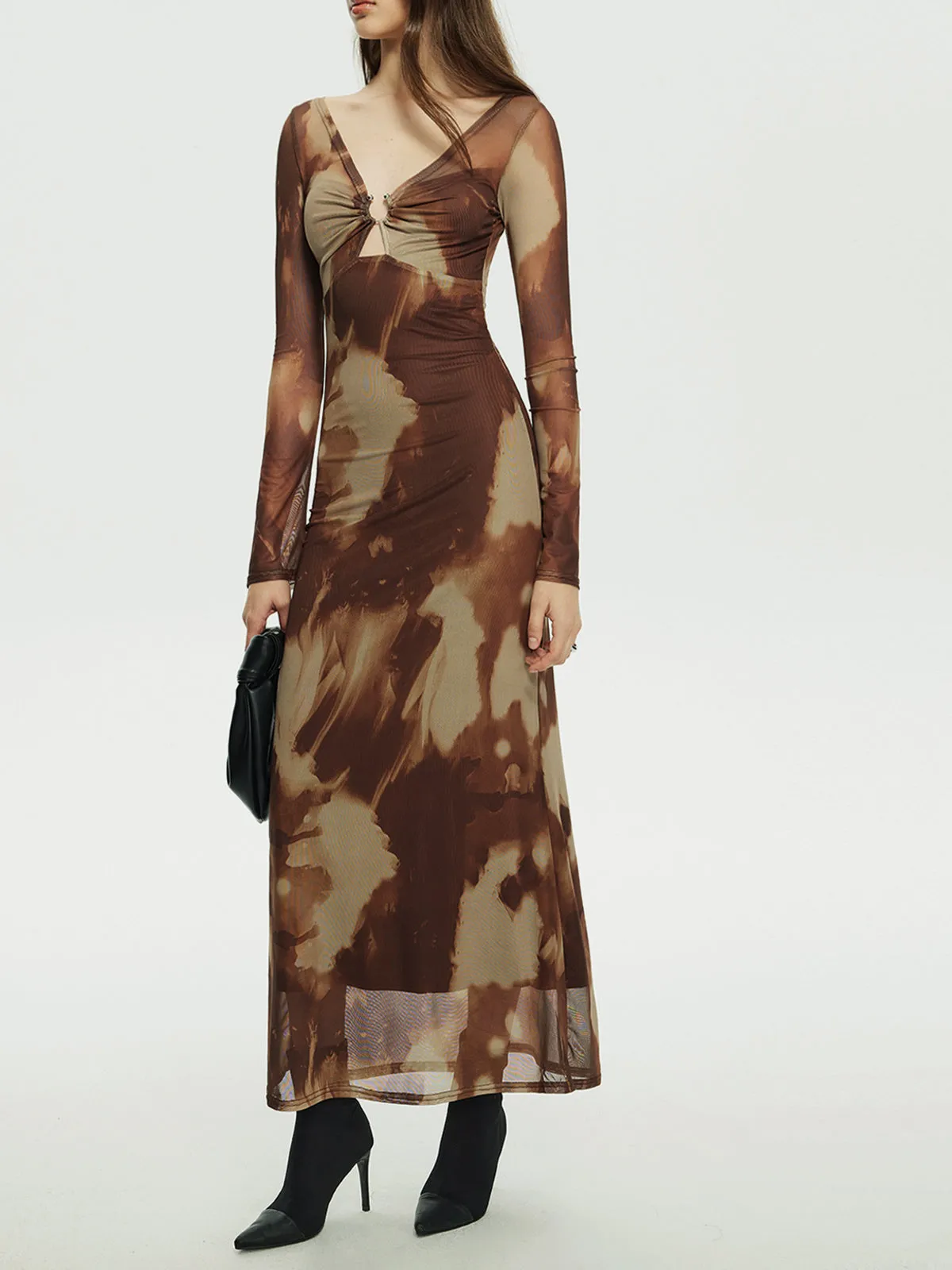 U-Ring Ombre Slim Dress sold by COMMENSE product image thumbnail 4