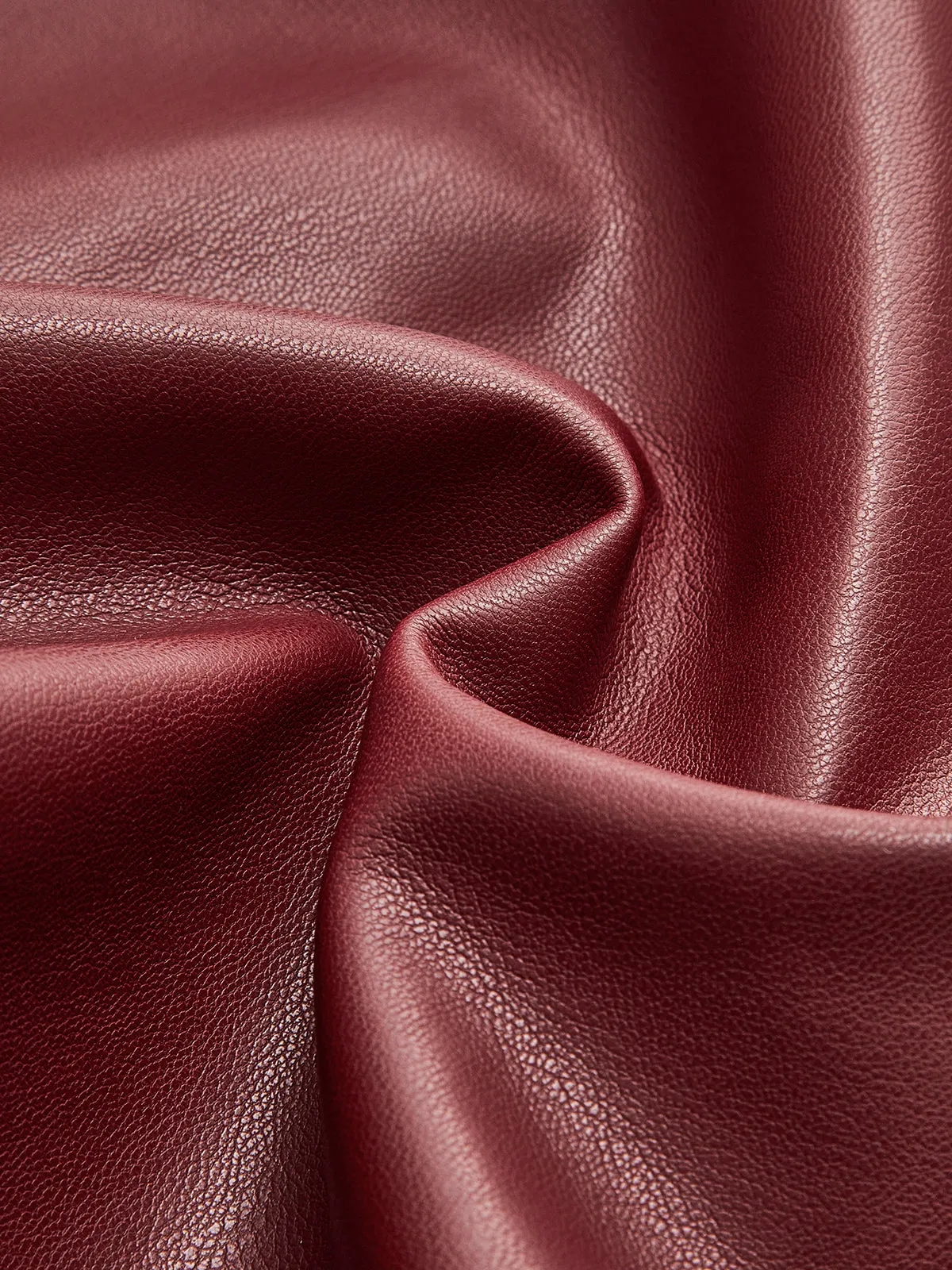 A-Line Faux Leather Mini Skirt sold by COMMENSE product image thumbnail 4