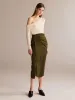 Vintage Pleated Tight Skirt sold by COMMENSE