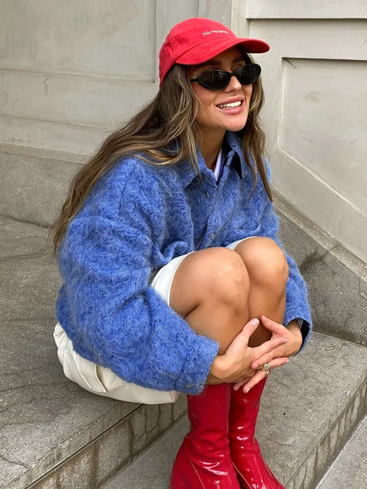 Button Clasp Lapel Jacket sold by COMMENSE product image thumbnail 2