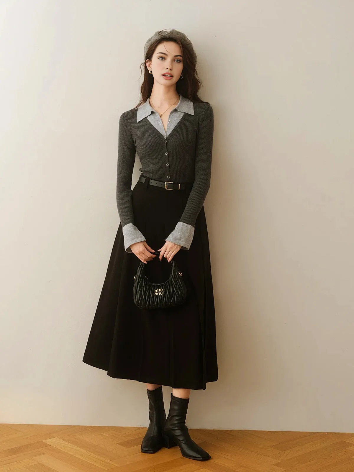 2 in 1 Color Block Knit Top sold by COMMENSE product image thumbnail 3