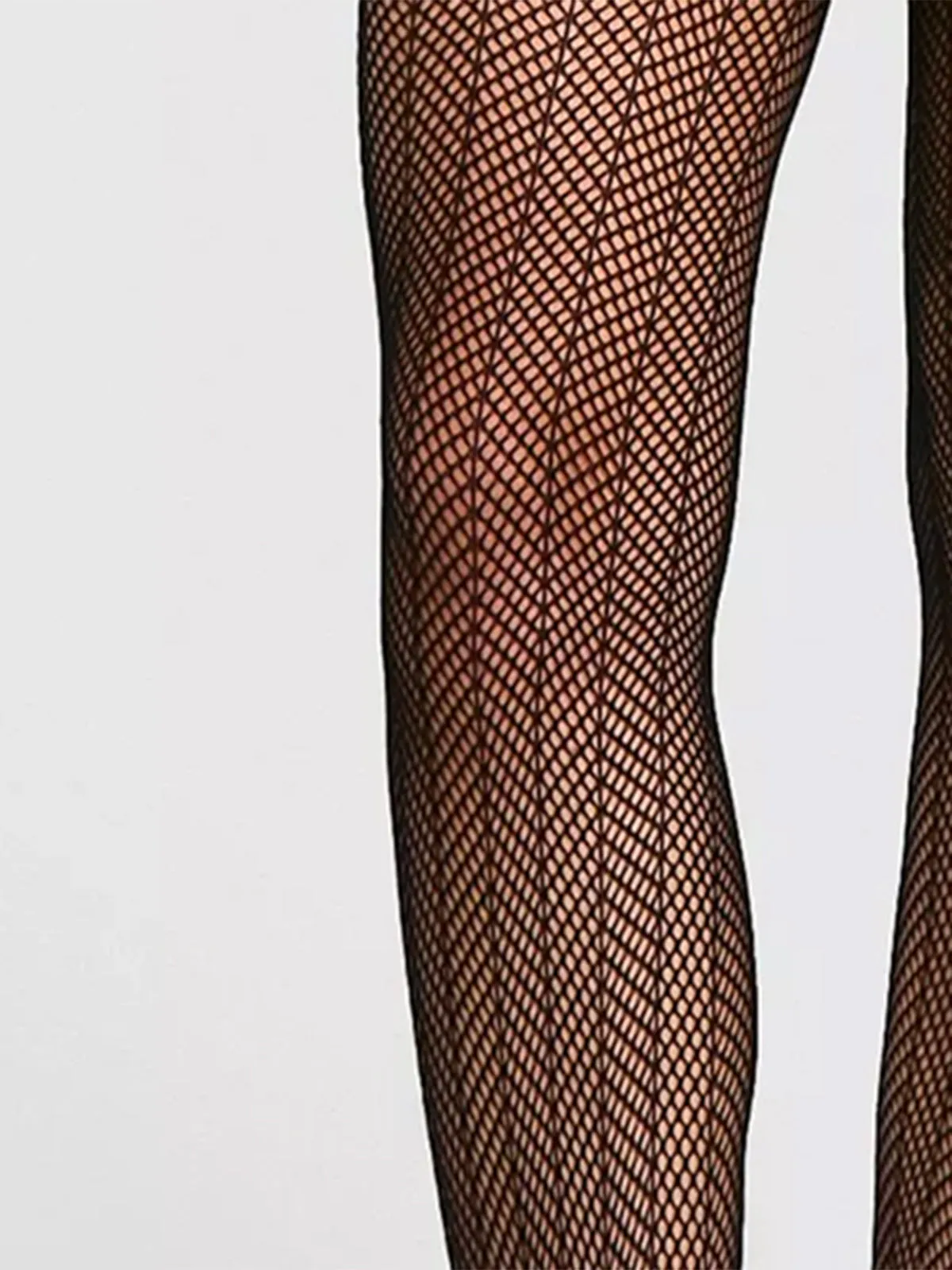 Fishbone-Pattern Sheer Tights sold by COMMENSE product image thumbnail 2