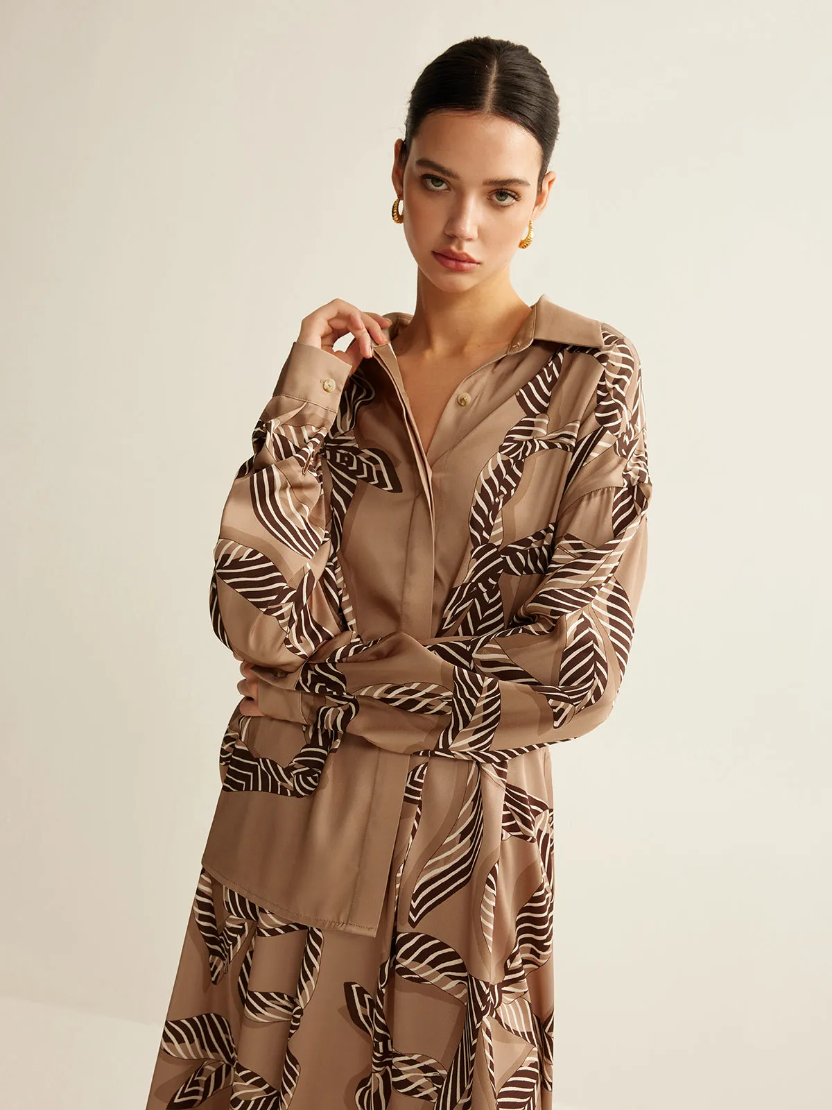 Boheme Printed Polo Shirt sold by COMMENSE product image thumbnail 3