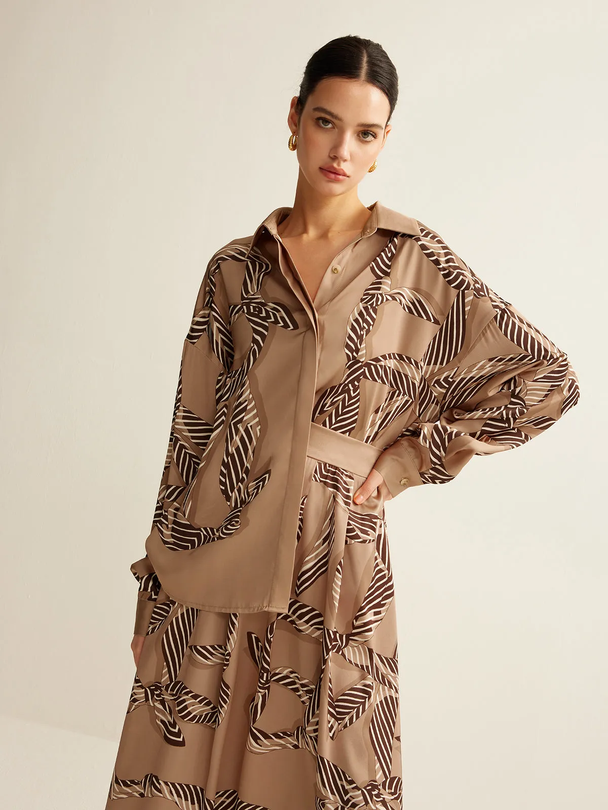 Boheme Printed Polo Shirt sold by COMMENSE product image thumbnail 4