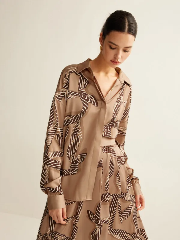 Boheme Printed Polo Shirt sold by COMMENSE