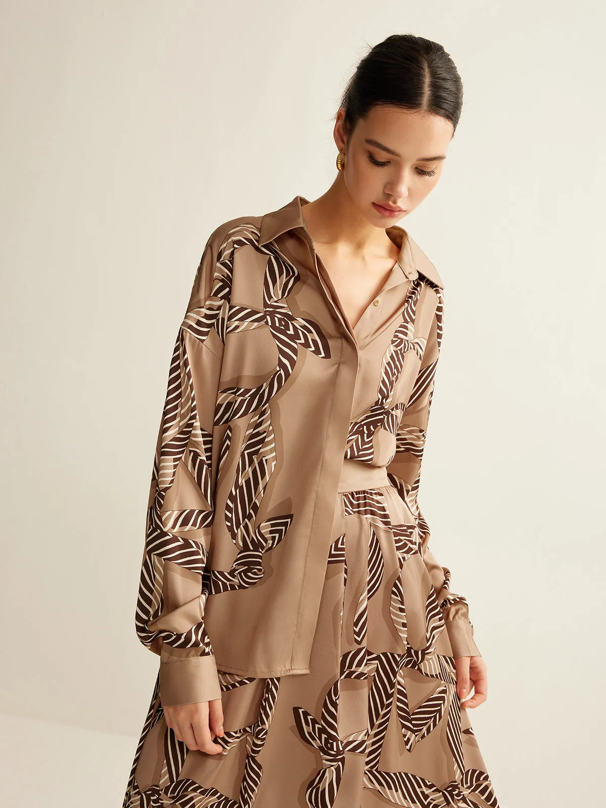 Boheme Printed Polo Shirt sold by COMMENSE