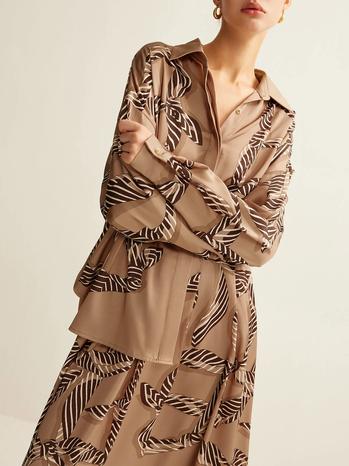 Boheme Printed Polo Shirt sold by COMMENSE product image thumbnail 5