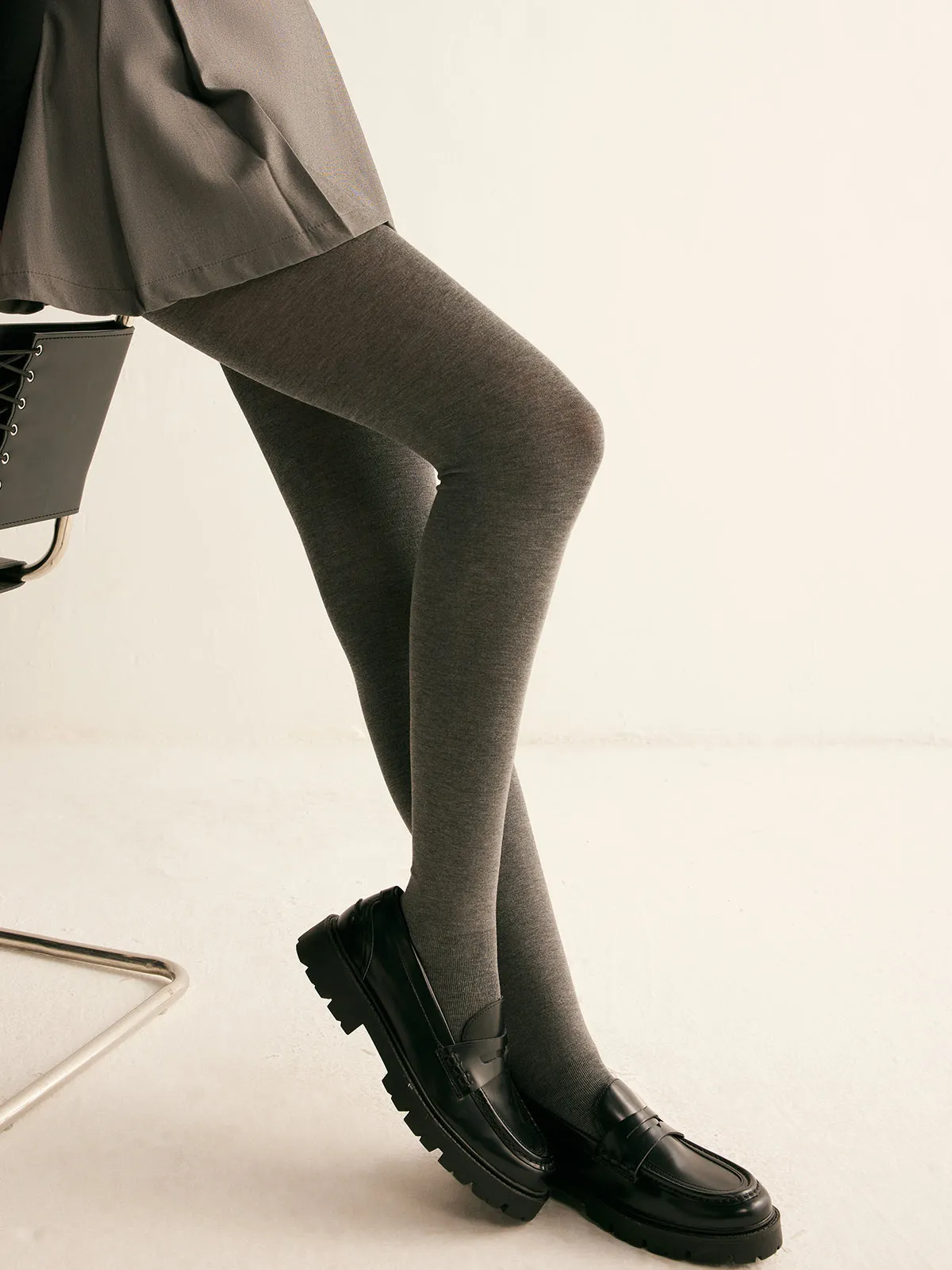 Plain Soft Touch Leggings sold by COMMENSE product image thumbnail 4